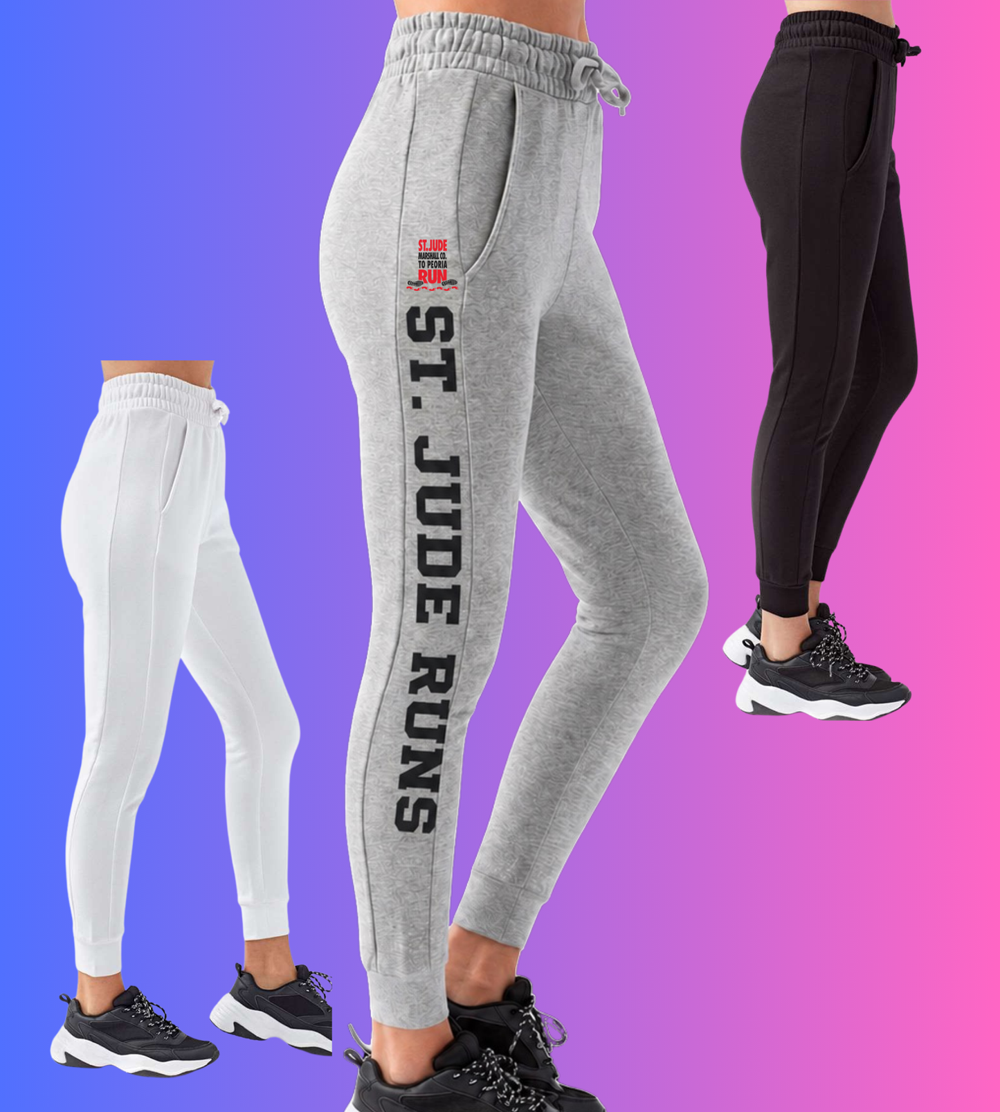 ST JUDE RUNS 2026 WOMENS FITTED JOGGER