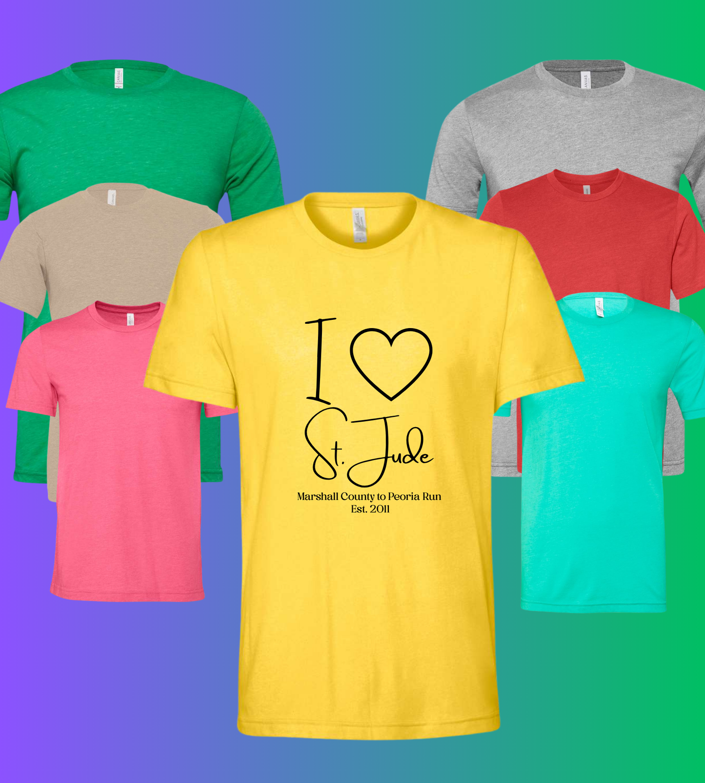 ST. JUDE RUNS 2026 I Love St Jude T-SHIRT