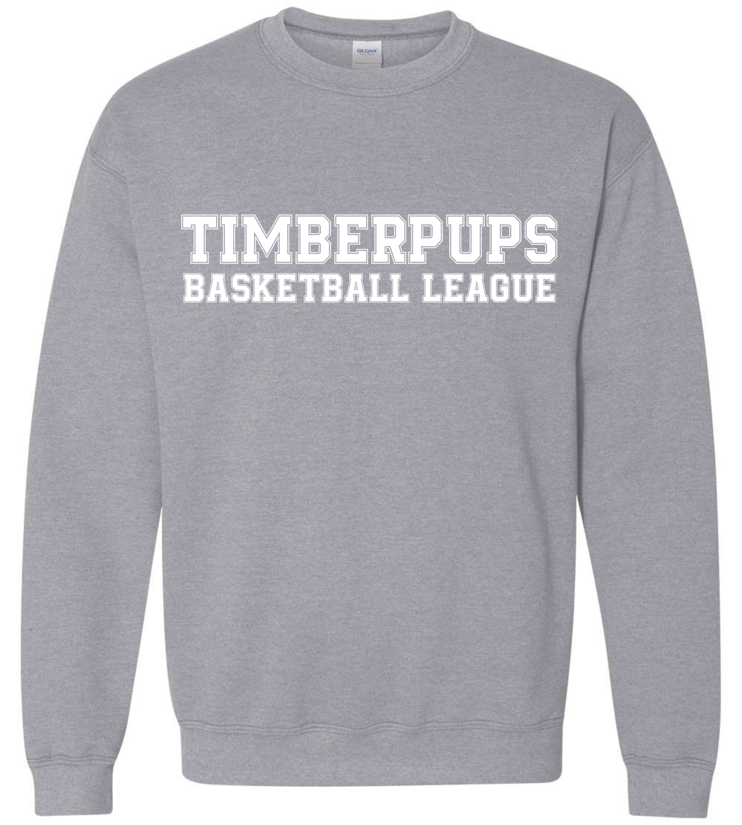 Timberpups Fan-Wear Basketball League Crewneck