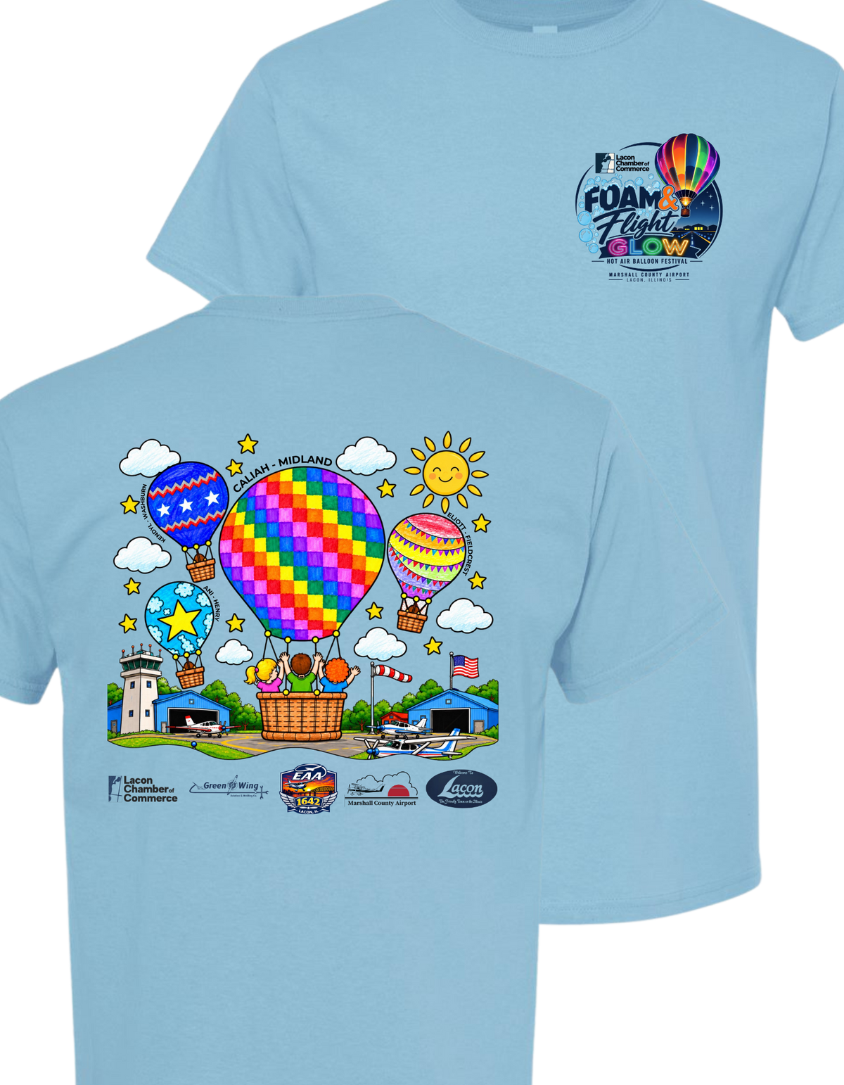 Youth/Toddler Foam Flight Glow T-Shirt
