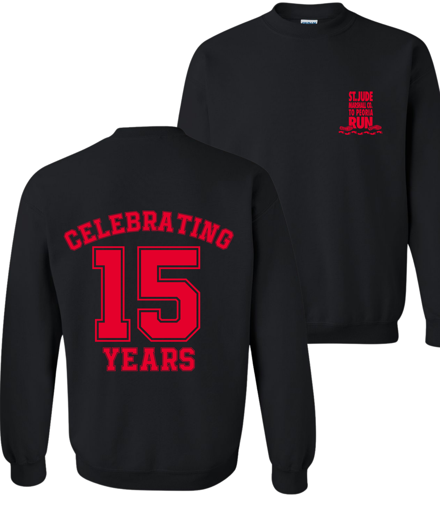 2025 St Jude Run Crewneck Sweatshirt