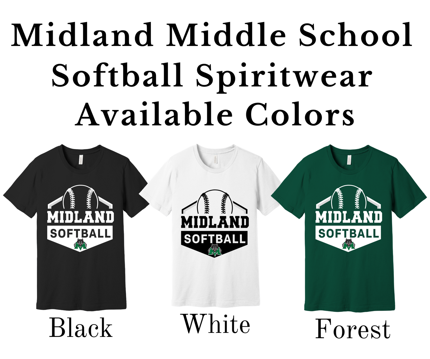 Midland Middle School Softball