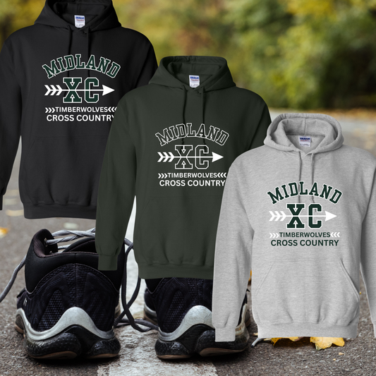 Midland Middle School Cross Country Hoodie