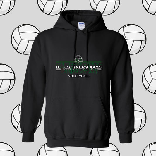 Midland Timberwolves Volleyball Hoodie